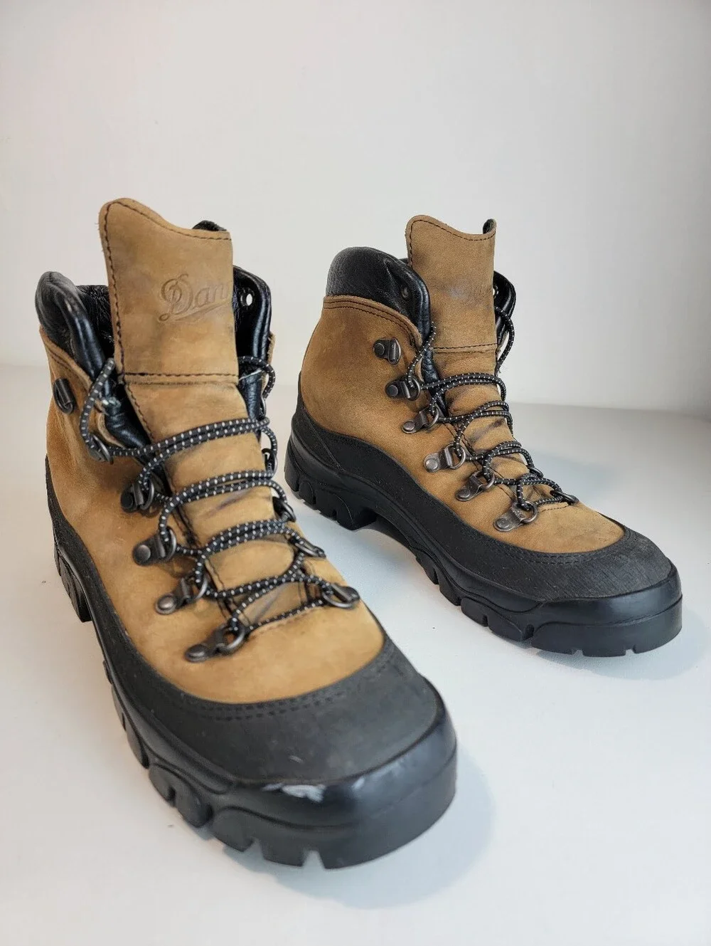 Danner Combat Hiker 43513X Boots Men's US 7 W Made In USA Vibram Sole Military